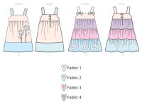 K0262 Mädchen Kleid, KwikSew