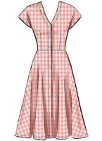 M7920 Damen Gürtel Kleid, McCalls