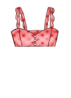 M7958 Damen Tops, Schnittmuster von McCalls