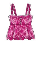 M7958 Damen Tops, Schnittmuster von McCalls