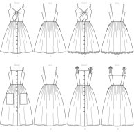 M7950 Damen Kleid, Schnittmuster von McCalls