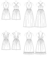 M7951 Damen Kleid, Schnittmuster von McCalls