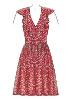 M7951 Damen Kleid, Schnittmuster von McCalls