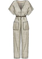 M7936 Damen Gürtel Overall Einteiler, McCalls