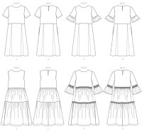M7948 Damen Kleid, Schnittmuster von McCalls