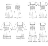 M7946 Damen Kleid, Schnittmuster von McCalls