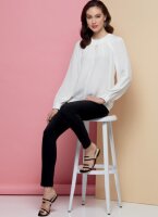 V1629 Damen Top, Schnittmuster von Vogue