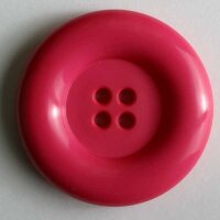 3 Stück, 50mm Knopf, pink, Dill , Made in Germany