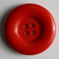 3 Stück, 45mm Knopf, rot, Dill , Made in Germany
