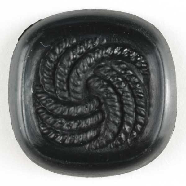 3 Stück, 23mm Knopf, schwarz, Dill , Made in Germany