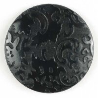6 Stück, 14mm Knopf, schwarz, Dill , Made in Germany