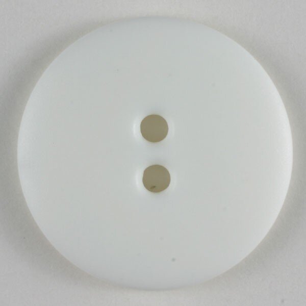3 Stück, 28mm Knopf, weiss, Dill , Made in Germany