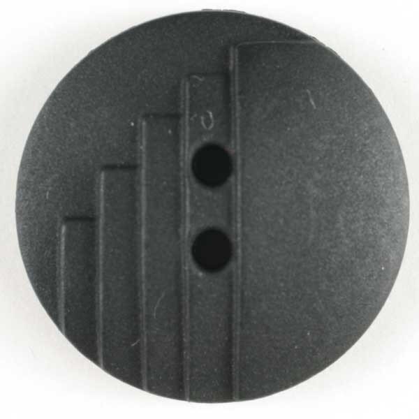 3 Stück, 23mm Knopf, schwarz, Dill , Made in Germany