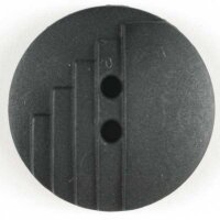 3 Stück, 23mm Knopf, schwarz, Dill , Made in Germany