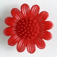 3 Stück, 20mm Knopf, rot, Dill , Made in Germany
