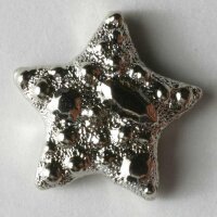 3 Stück, 17mm Knopf, silber, Dill , Made in Germany