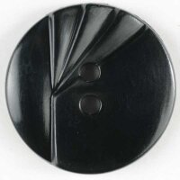 3 Stück, 15mm Knopf, schwarz, Dill , Made in Germany