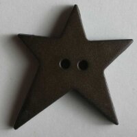 3 Stück, 28mm Knopf, braun, Dill , Made in Germany