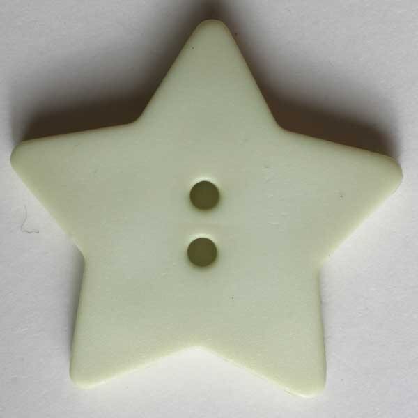 6 Stück, 15mm Knopf, grün, Dill , Made in Germany