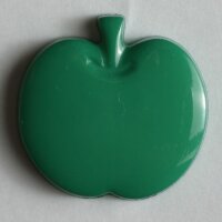 6 Stück, 14mm Kinderknopf, grün, Dill , Made in...