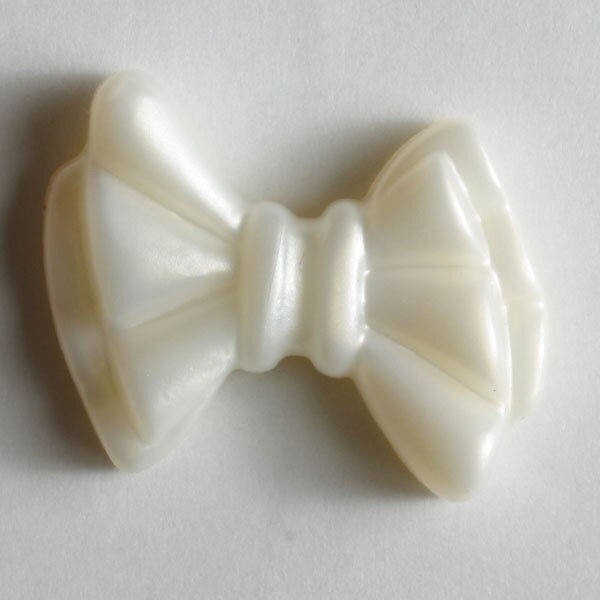 3 Stück, 15mm Kinderknopf, weiss, Dill , Made in Germany
