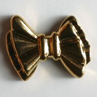 3 Stück, 20mm Kinderknopf, echt vergoldet, Dill ,...