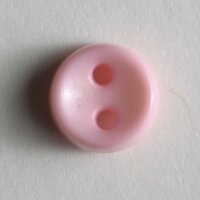 6 Stück, 7mm Kinderknopf, pink, Dill , Made in Germany