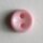 6 Stück, 7mm Kinderknopf, pink, Dill , Made in Germany