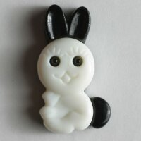 3 Stück, 20mm Kinderknopf, schwarz, Dill , Made in...