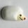 5 Stück, 18mm Kinderknopf, weiss, Dill , Made in Germany