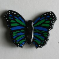 3 Stück, 28mm Kinderknopf, schwarz, Dill , Made in...