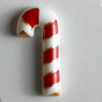 3 Stück, 23mm Kinderknopf, weiss, Dill , Made in...