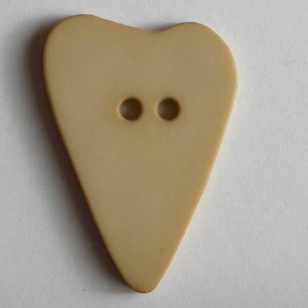 3 Stück, 28mm Kinderknopf, beige, Dill , Made in Germany