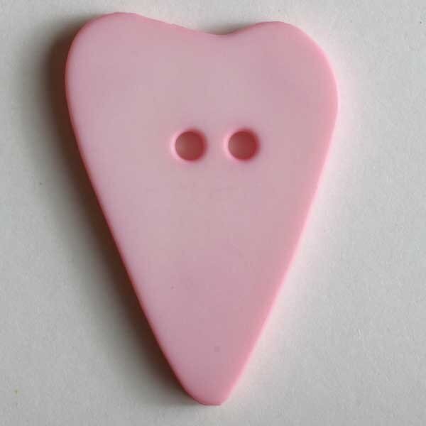 3 Stück, 28mm Kinderknopf, pink, Dill , Made in Germany