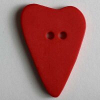 6 Stück, 15mm Kinderknopf, rot, Dill , Made in Germany