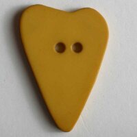 6 Stück, 15mm Kinderknopf, gelb, Dill , Made in Germany