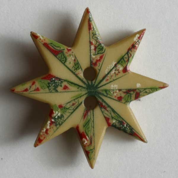 3 Stück, 20mm Kinderknopf, beige, Dill , Made in Germany