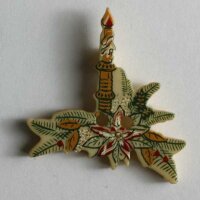 3 Stück, 25mm Kinderknopf, beige, Dill , Made in...