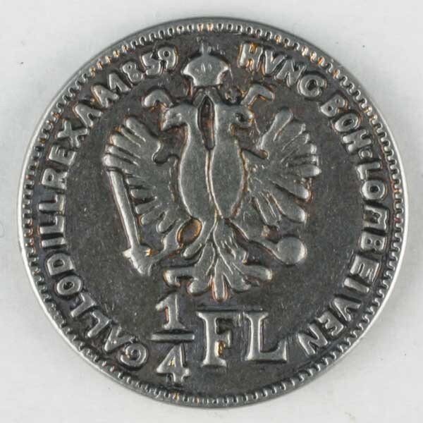 3 Stück, 23mm Vollmetallknopf, altsilber, Dill , Made in Germany