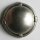 3 Stück, 18mm Vollmetallknopf, mattsilber, Dill , Made in Germany