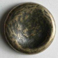 3 Stück, 25mm Vollmetallknopf, altmessing, Dill ,...