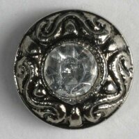 3 Stück, 11mm Kunststoffknopf mit Strass, Dill ,...