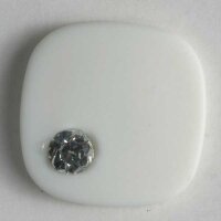 3 Stück, 14mm Kunststoffknopf mit Strass, Dill ,...