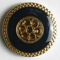 3 Stück, 25mm Kunststoffknopf emailliert, Dill ,...