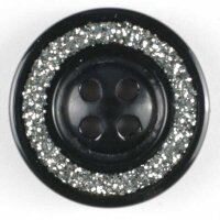 3 Stück, 19mm Kunststoffknopf emailliert, Dill ,...