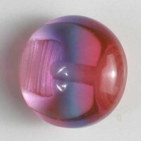 3 Stück, 15mm Knopf, pink, Dill , Made in Germany