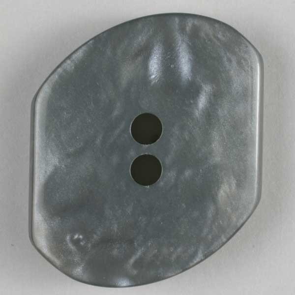 1 Stück, 28mm Knopf, grau, Dill , Made in Germany