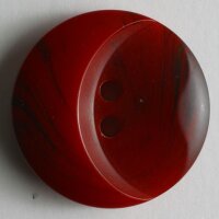 3 Stück, 23mm Knopf, rot, Dill , Made in Germany