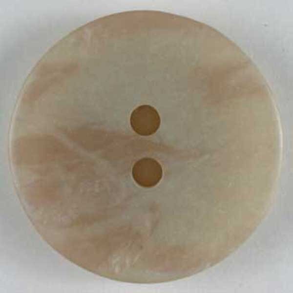 3 Stück, 15mm Knopf, beige, Dill , Made in Germany