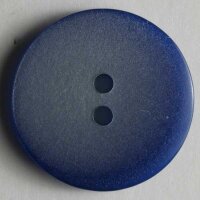3 Stück, 18mm Knopf, blau, Dill , Made in Germany